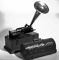 The phonograph by Thomas Edison