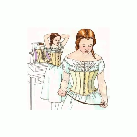 Skirt-Supporting Corset - Catherine Griswold