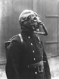 Anti gas mask by Garrett Augustus Morgan