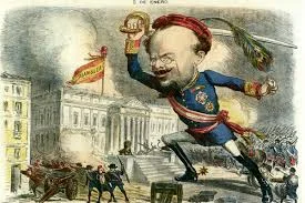 Entrada del general Pavía en las Cortes