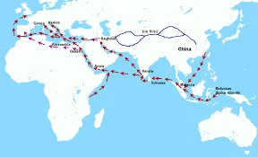 Venetians and Arabs monopolize European spice trade
