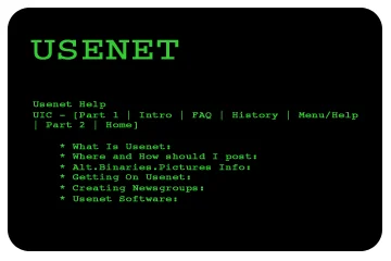 Release of Usenet (User's Network)