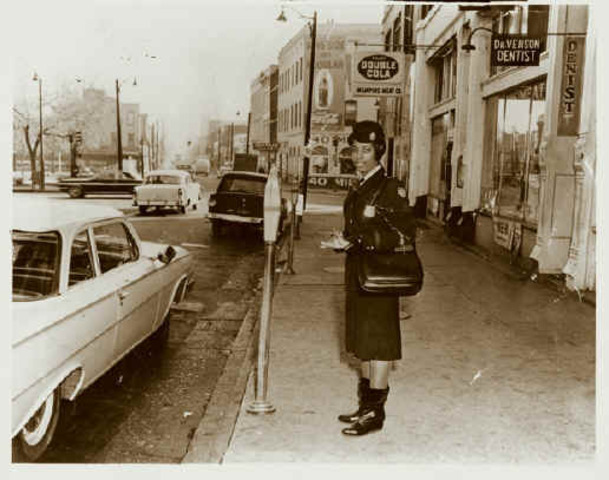 The first female state police is admitted into the police force.