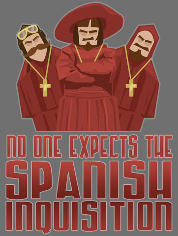 Spanish Inquisition Begins