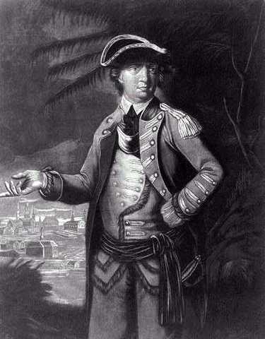 Benedict Arnold marked as traitor