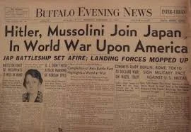 Germany and Italy declare war on America