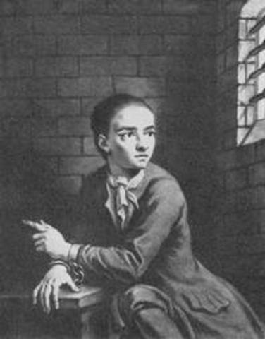 Jack Sheppard, English Burglar and escapee