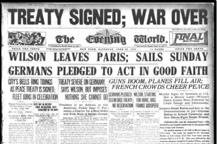 US signs peace treaty