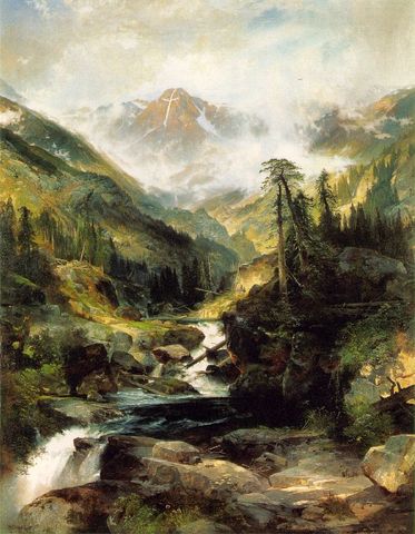 Thomas Moran - Mountain of the Holy Cross