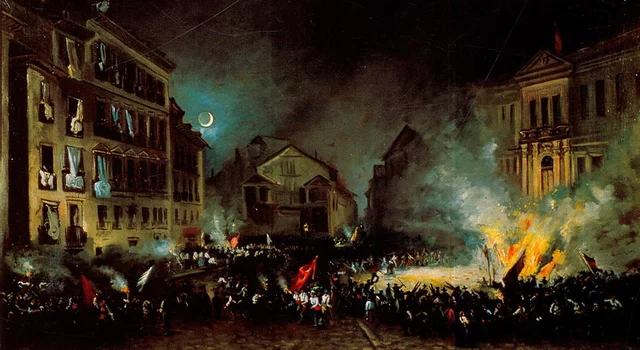 La Vicalvarada de 1854