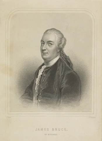 Captain Bruce surveyed the surrounding areas in Fort Fredrick