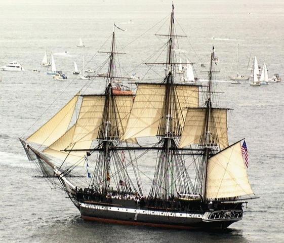 USS Constitution defeats the Guerriere