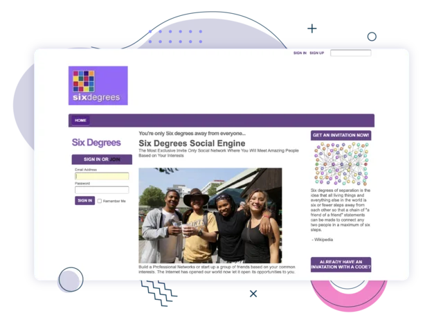 The Launch of Six Degrees