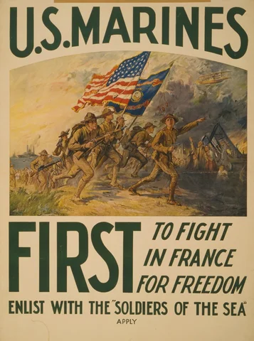 Entrada de EEUU en la Primera Guerra Mundial