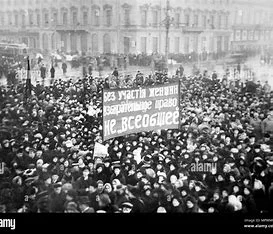 Women's Protest in Petrograd