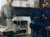 The Treaty at Appomattox Courthouse