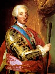 Carlos III asciende al trono tras la muerte de su hermano Fernando VI.