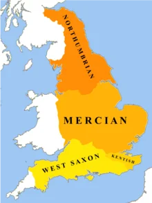 The four dialects of Old English equalized more or less to the same level