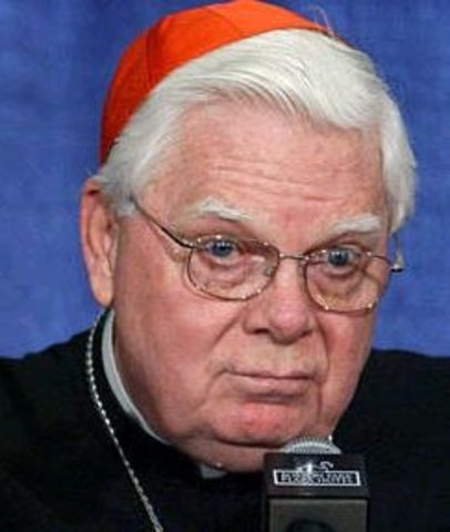 Boston archbishop Cardinal Bernard Law resigns as a result of the Catholic Church's sexual abuse scandals and cover-up of priest-child molestation.