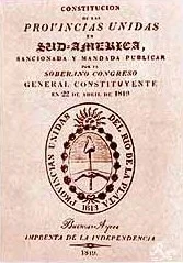 The provinces of Argentina reject the constitution
