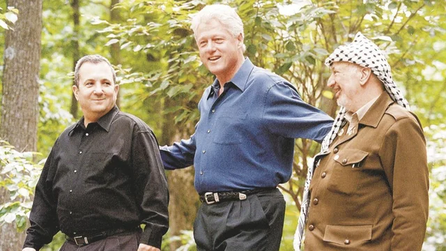 Camp David con Clinton