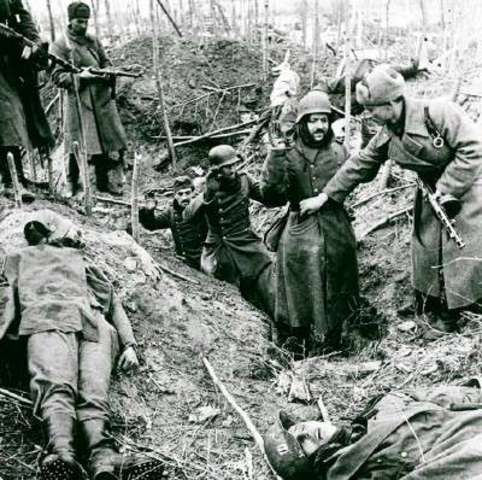 German troops in Italy surrender