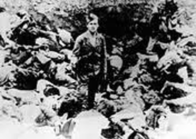 Milosevic and Radovan Karadzic start "ethnic cleansing"