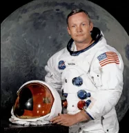 First man on the moon