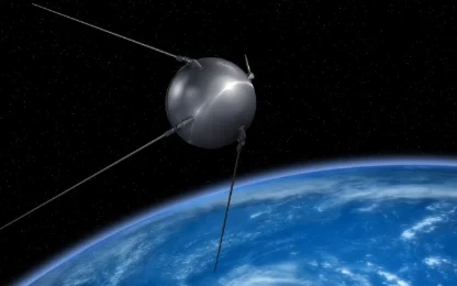 satellite sent on a rocket