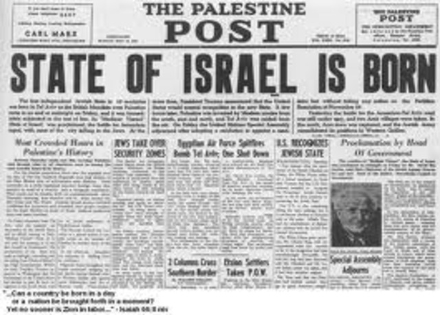 Creation of Israel