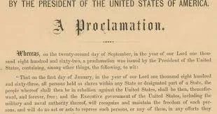Proclamation anglo