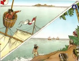 Rodrigo reach Guanahaní islands.