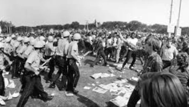 Riots at the Chicago Democratic Convention