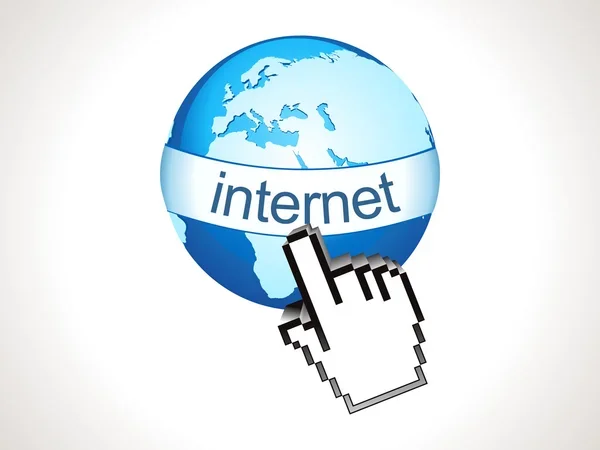 Se acuña el término internet