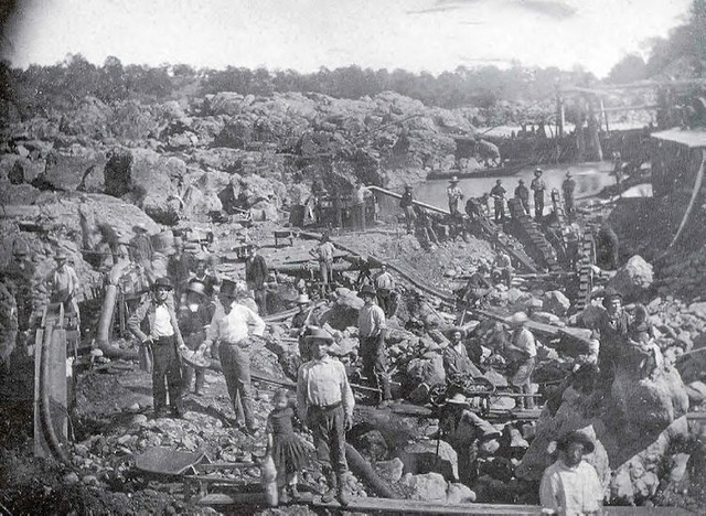 Gold prospector overran the Sioux