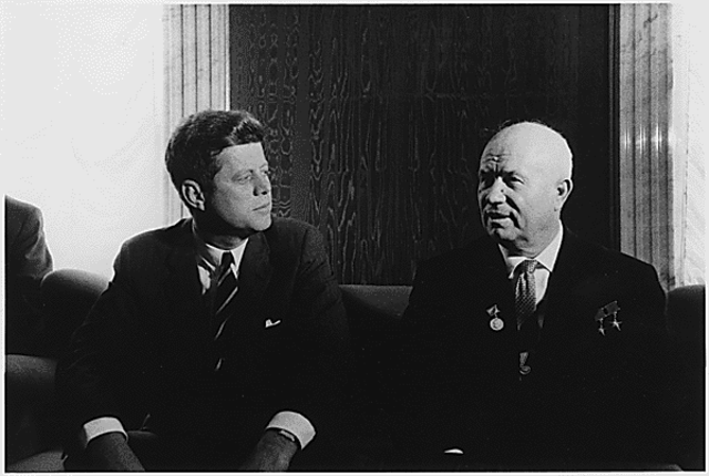 President Kennedy met with Soviet Minister of Foreign Affairs, Andrei Gromyko