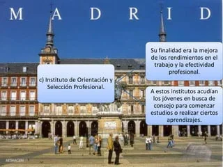 Creación del Instituto de Orientación y Selección Profesional