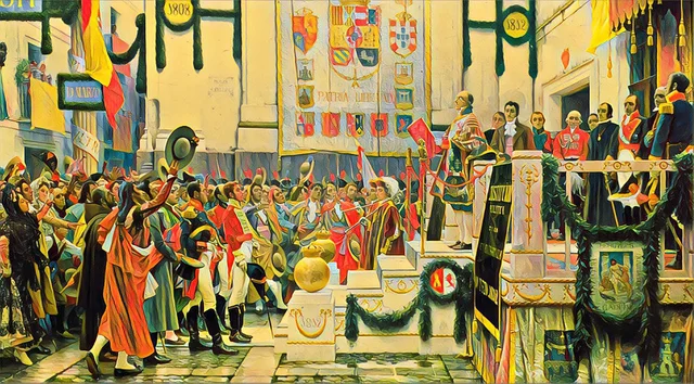 Siglo XIX d.C. - Constitución de Cádiz