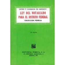 Ley del Notariado para el Distrito Federal de 1999