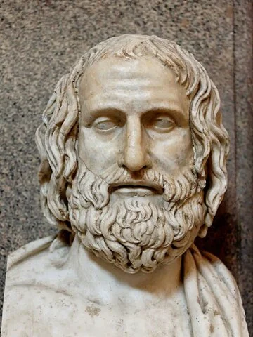 Euripides dies