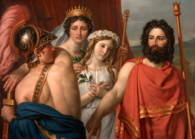 Euripides' play "Iphigenia in Aulis" is produced