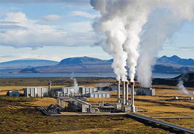 World's first geothermal power plant is built.