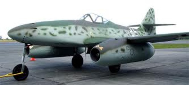 First fighter jet was tested