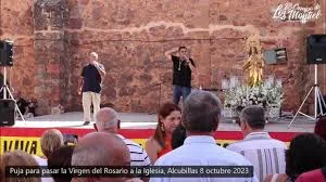 Pujas en las fiestas en honor a la Virgen del Rosario (Modos de expresión)