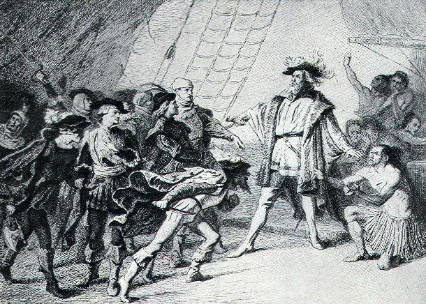 The sailors became impatient