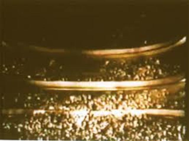 Riot at Parisian performance of "The Rite of Spring."