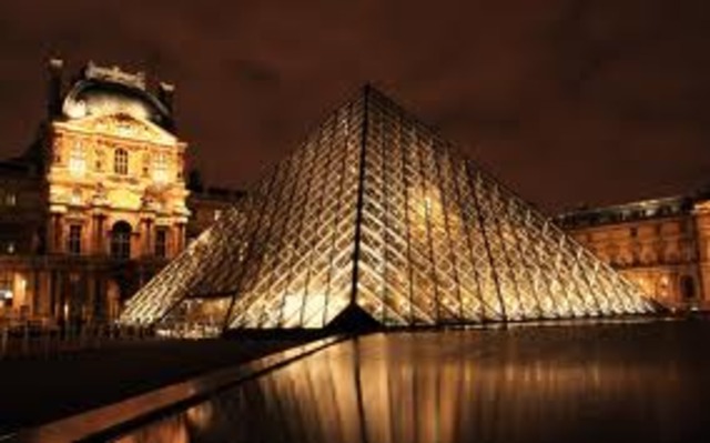 Louvre opens to the public.