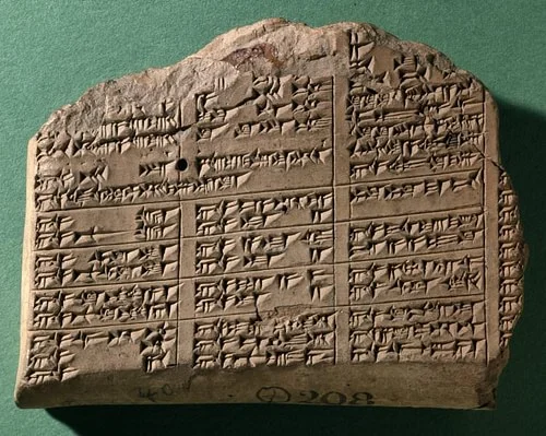Escritura cuneiforme y jeroglífica.