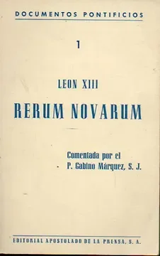Encíclica «Rerum Novarum» del papa León XIII