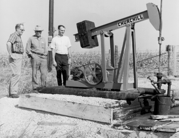 First Oil Well In U.S.